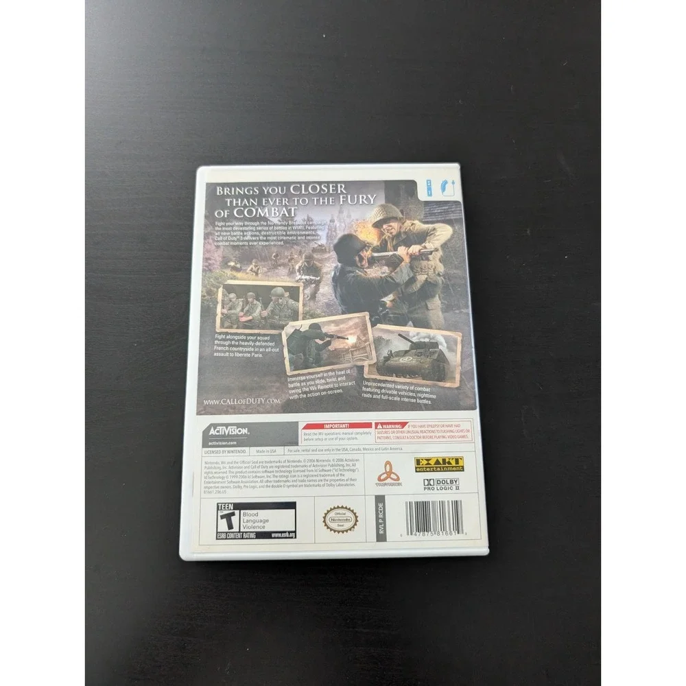 Call of Duty 3‎ (Nintendo Wii, 2006)